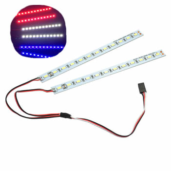 1/10 Super-bright LED Chassis Light X2